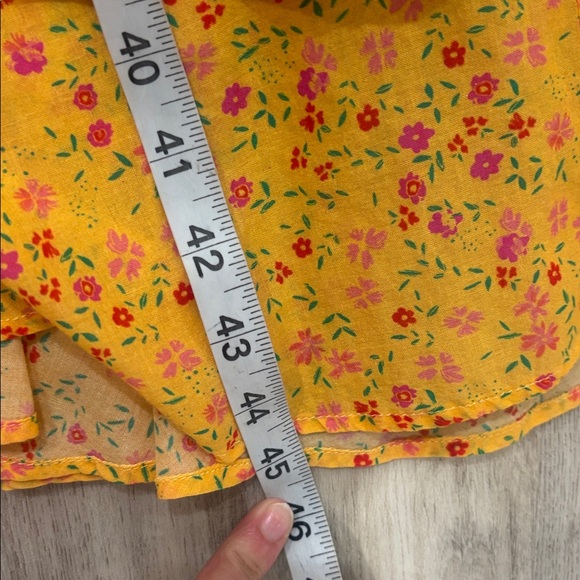 Lovers + Friends  Yellow Floral Ditsy Day Keeper midi dress size small - Picture 9 of 11